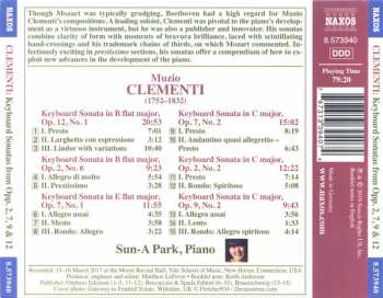 CD Muzio Clementi: Keyboard Sonatas from Opp. 2, 7, 9 & 12 328963