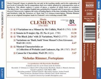 CD Muzio Clementi: Piano Music 314318