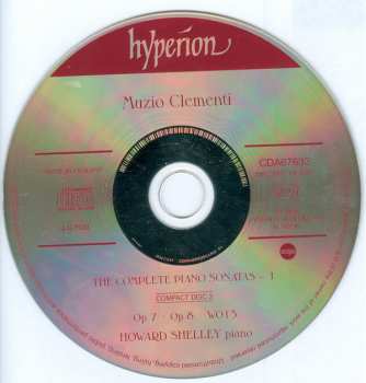 2CD Muzio Clementi: The Complete Piano Sonatas, Vol. 1 321614