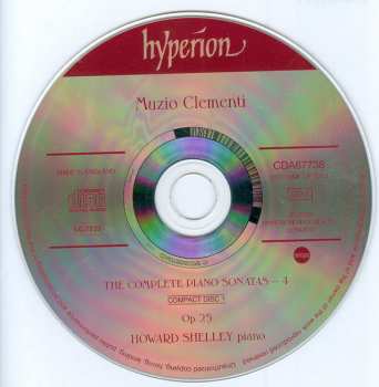2CD Muzio Clementi: The Complete Piano Sonatas, Vol. 4 296239