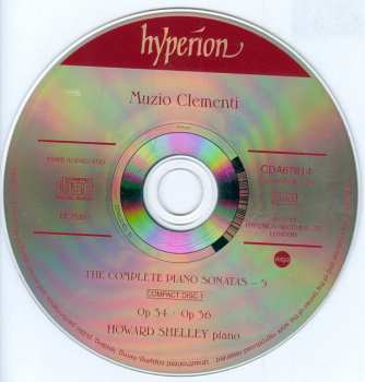 2CD Muzio Clementi: The Complete Piano Sonatas, Vol. 5 357023