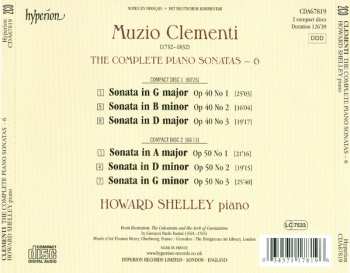 2CD Muzio Clementi: The Complete Piano Sonatas, Vol. 6 352261