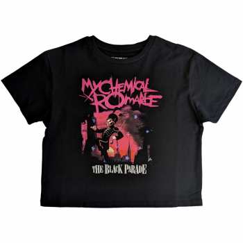 Merch My Chemical Romance: Dámské Crop Top The Black Parade