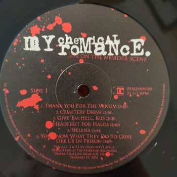 LP My Chemical Romance: Life On The Murder Scene 146033
