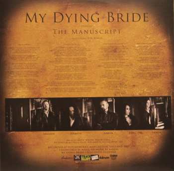 LP My Dying Bride: The Manuscript 268273