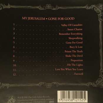 CD My Jerusalem: Gone For Good 530841