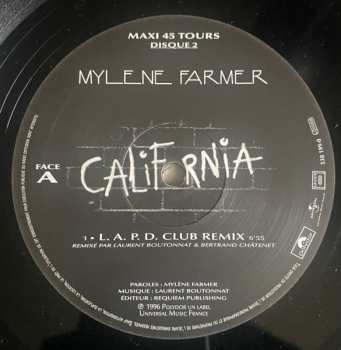 2LP Mylène Farmer: California (Remixes) LTD