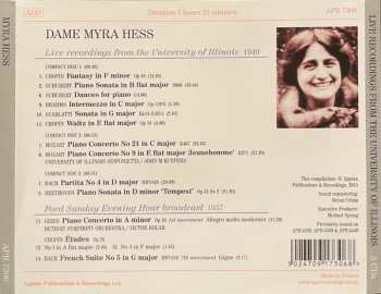 3CD Myra Hess: Live Recordings From The University Of Illinois 1949 389482