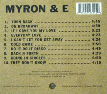 CD Myron And E: Broadway 256077