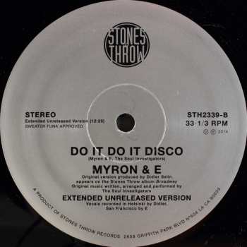 LP Myron And E: Do It Do It Disco 288171