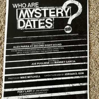 LP Mystery Dates: Who Are Mystery Dates? CLR 476441