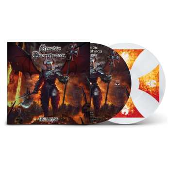 LP Mystic Prophecy: Hellriot (limited Edition) (picture Disc) (white/firey Cross Vinyl) 448031