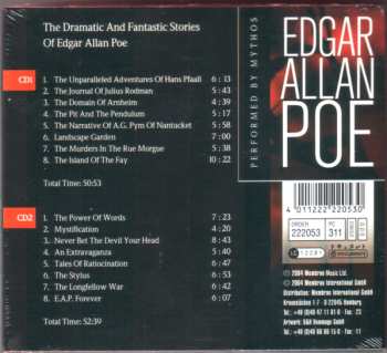 2CD Mythos: The Dramatic And Fantastic Stories Of Edgar Allan Poe 507769