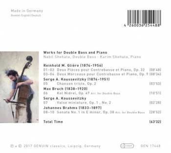 CD Nabil Shehata: Works for Double Bass and Piano 347295