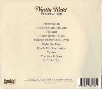 CD Nadia Reid: Preservation