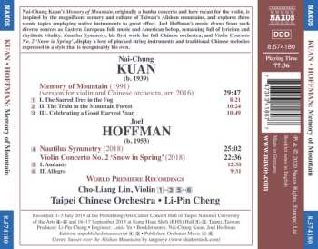 CD Kuan Nai-Chung: Memory Of Mountain 539376