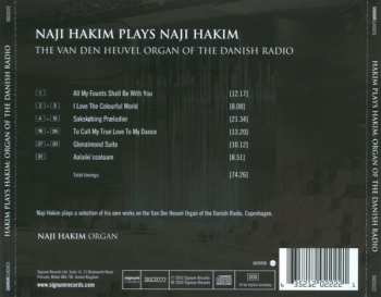 CD Naji Hakim: Hakim Plays Hakim: Organ Of The Danish Radio 378378