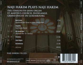 CD Naji Hakim: Hakim Plays Hakim, The Stahlhuth-Jann Organ 321223