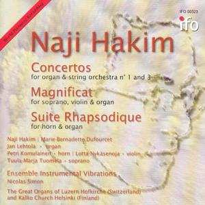Naji Hakim: Orgelkonzerte Nr.1 & 3