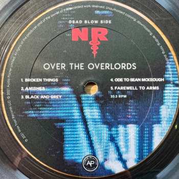 LP Naked Raygun: Over The Overlords CLR