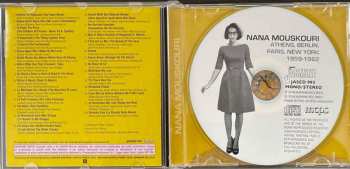 CD Nana Mouskouri: Athens, Berlin, Paris, New York 1959-1962 477493