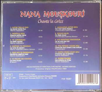 CD Nana Mouskouri: Chante La Grèce 191607