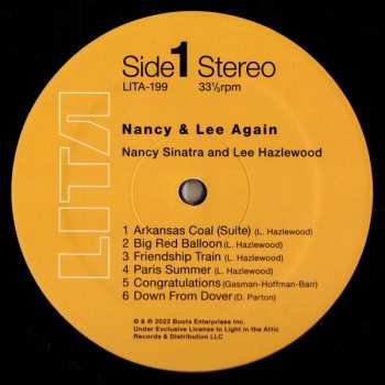 LP Nancy Sinatra & Lee Hazlewood: Nancy & Lee Again 475884