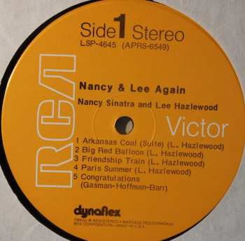 LP Nancy Sinatra & Lee Hazlewood: Nancy & Lee Again 437401