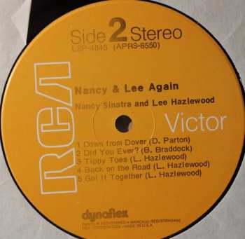 LP Nancy Sinatra & Lee Hazlewood: Nancy & Lee Again 437401