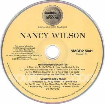 CD Nancy Wilson: This Mother's Daughter / I've Never Been To Me 419238