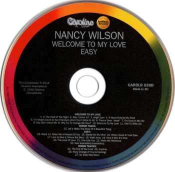 CD Nancy Wilson: Welcome To My Love / Easy 257300