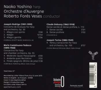 CD Naoko Yoshino: Harp Concertos 256504