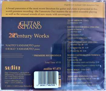 CD Naoto Yamamoto: Guitar & Piano (20th Century-Works) 456306