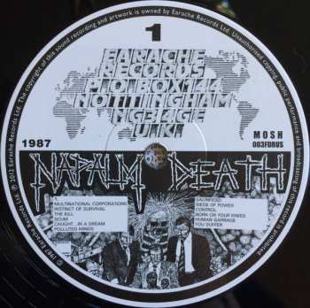 LP Napalm Death: Scum 41692