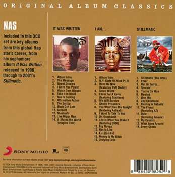 3CD Nas: Original Album Classics 26671