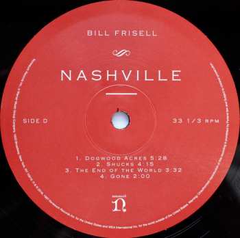 2LP Bill Frisell: Nashville LTD 24708