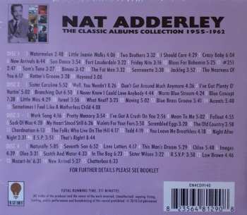 4CD Nat Adderley: The Classic Albums Collection: 1955-1962 476226