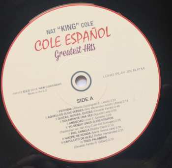 LP Nat King Cole: Cole Español - Greatest Hits LTD 76611