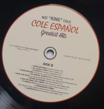 LP Nat King Cole: Cole Español - Greatest Hits LTD 76611
