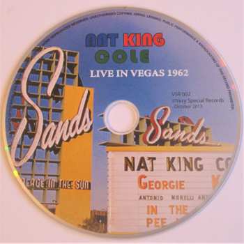 CD Nat King Cole: Live In Vegas 1962 93446