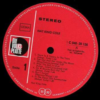 LP Nat King Cole: Nat King Cole