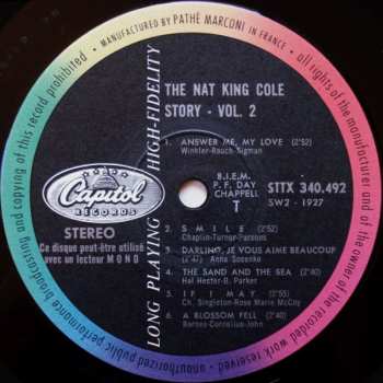 LP Nat King Cole: The Nat King Cole Story - Vol. 2 157800