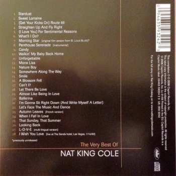 CD Nat King Cole: The Very Best Of Nat King Cole 398239