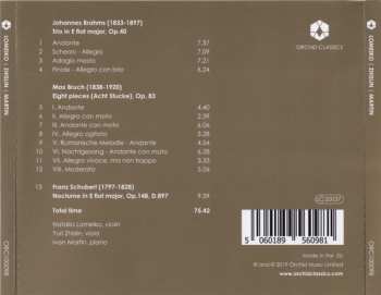 CD Natalia Lomeiko: Bruch Brahms Schubert 177014