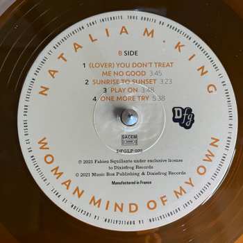 LP Natalia M. King: Woman Mind Of My Own CLR 396754