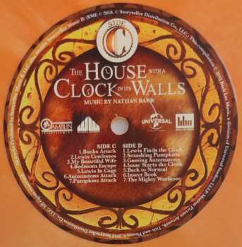 2LP Nathan Barr: The House With A Clock In Its Walls (Original Motion Picture Music) CLR 453996