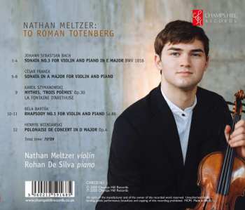 CD Nathan Meltzer: To Roman Totenberg  437485