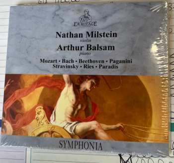 Album Nathan Milstein: Mozart, Bach, Beethoven, Paganini, Stravinsky, Ries, Paradis