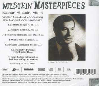 SACD Nathan Milstein: Milstein Masterpieces For Violin And Orchestra ‎ 520609