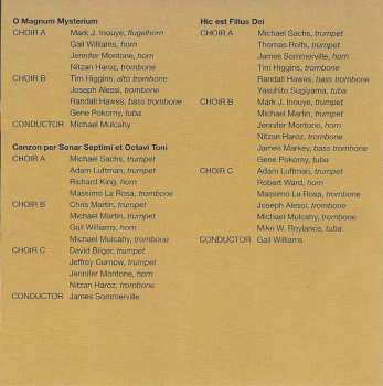 SACD National Brass Ensemble: Gabrieli